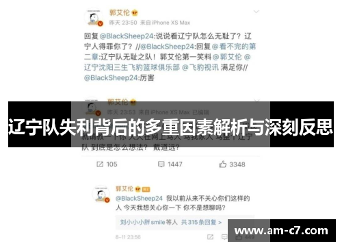 辽宁队失利背后的多重因素解析与深刻反思