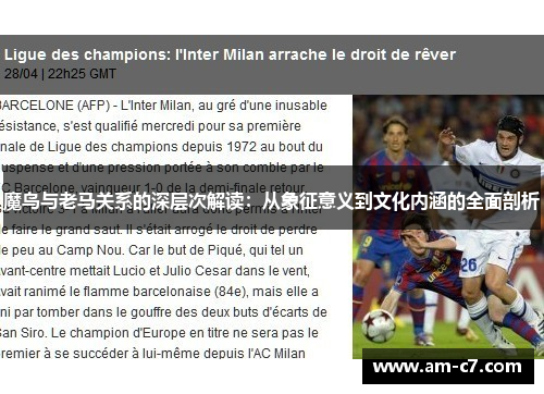 魔鸟与老马关系的深层次解读：从象征意义到文化内涵的全面剖析